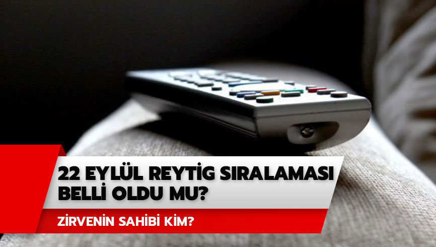 22 Eyl�l reyting sonu�lar� belli oldu! MasterChef T�rkiye mi, A�k A�lat�r m�, Kimse Bilmez mi kim birinci? ��te zirvedeki isim!