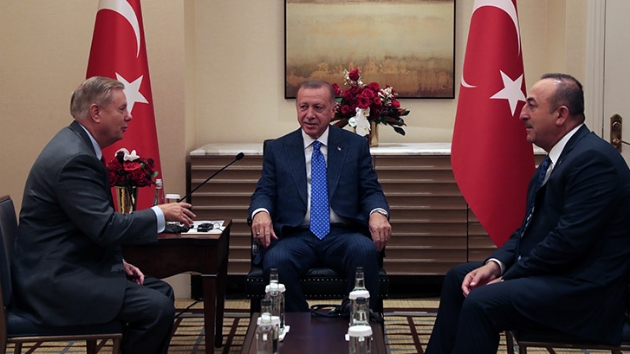 Bakan Erdoan'la gren ABD'li Senatr Graham: Trkiye ile daha stratejik bir iliki kurma noktasnda umutluyum