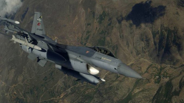 MSB duyurdu... F-16'lar Suriye'de utu