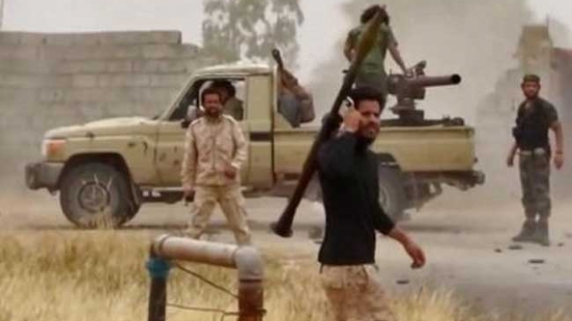 Libya'da Hafter'e bal uaklar UMH birliklerini vurdu 