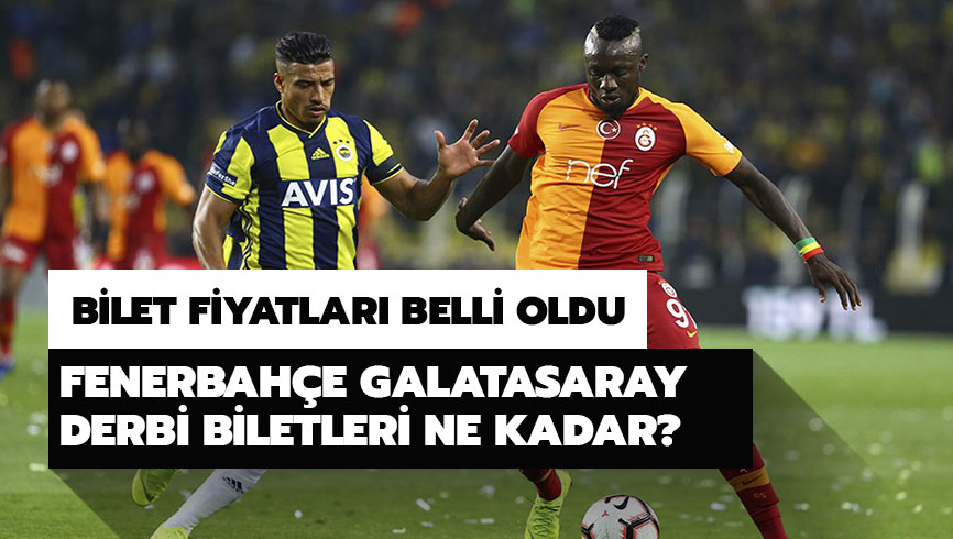 Derbi biletleri ne kadar? Fenerbah�e Galatasaray derbisi hakemi kim? 