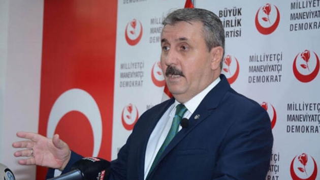 Mustafa Destici: Onlar PKK'nn siyasi uzantsdr