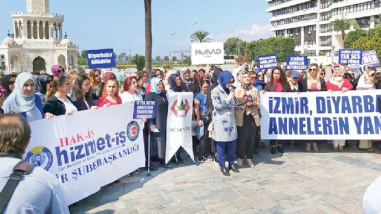 Diyarbakrl annelere TGVA zmirli kadnlardan destek