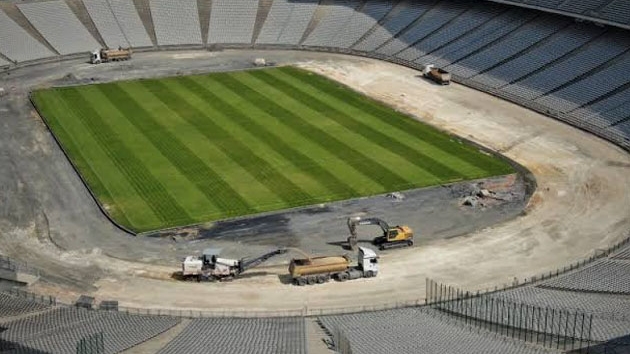 Atatrk Olimpiyat Stad, ampiyonlar Ligi finaline hazrlanyor