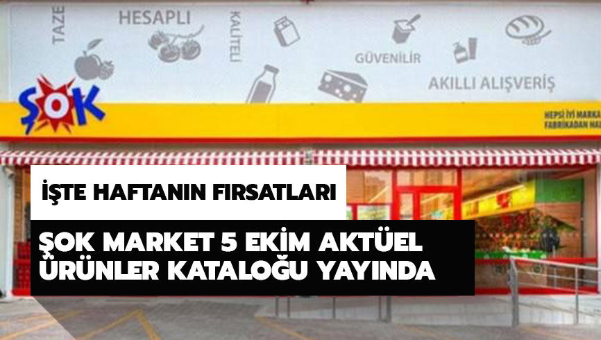 �OK 5 Ekim akt�el �r�nler katalo�u yay�nda! �OK markette bug�n neler var?