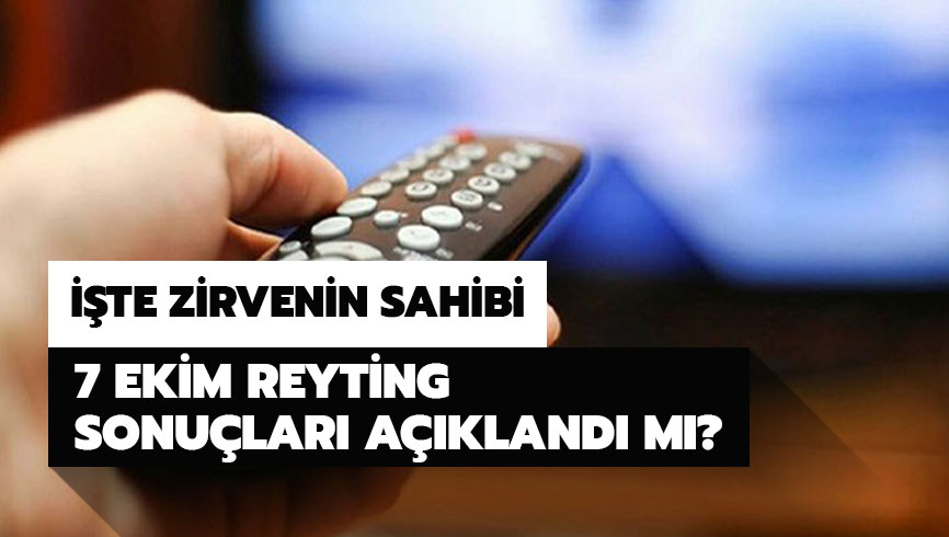 7 Ekim reyting sonu�lar� a��kland�! �ukur, Zalim �stanbul, Yasak Elma reyting s�ralamas�! ��te zirvenin sahibi