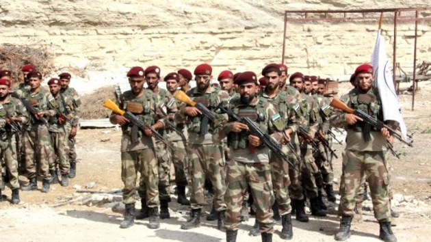 Suriye Milli Ordusu, Mnbi cephe hattna ynak yapt  