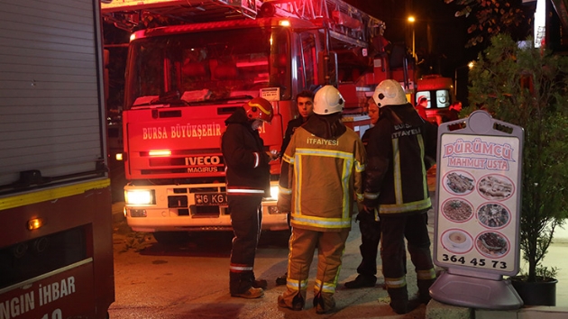 Bursa'da i yerinde kan yangnda bir kii hayatn kaybetti