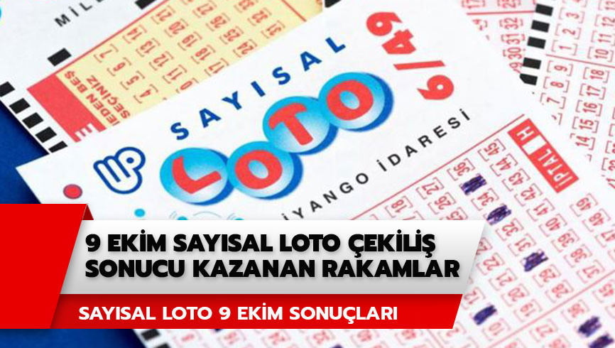 9 Ekim Say�sal Loto �ekili� sonu�lar� belli oldu!