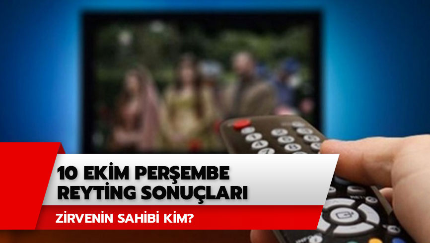 10 Ekim Per�embe reyting sonu�lar� a��kland�! Mucize Doktor, Bir Zamanlar �ukurova reyting s�ralamas�! ��te zirvenin sahibi