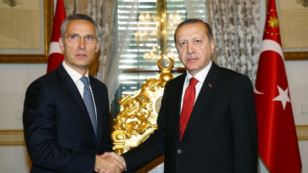 Cumhurbakan Erdoan, Stoltenberg'i kabul etti