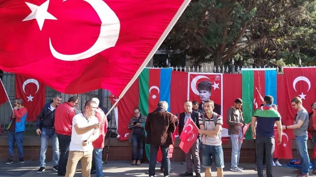 Budapete'de PKK yandalarnn eylemine Trk vatandalar izin vermedi