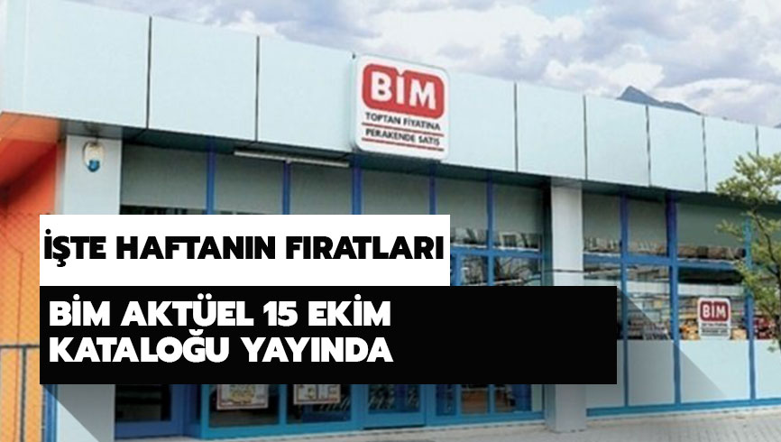 B�M akt�el �r�nleri neler? B�M akt�el 15 Ekim 2019 katalo�u yay�nda! 