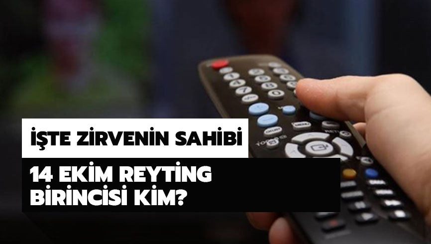14 Ekim reyting birincisi belli oldu! Yasak Elma, MasterChef T�rkiye, �ocuk reyting s�ralamas�