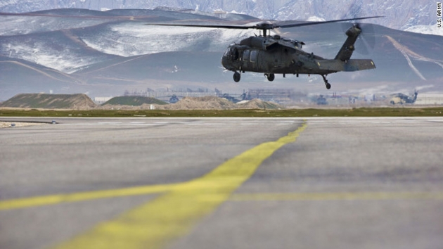 Afganistan'da helikopterin dmesi sonucu 7 kii ld