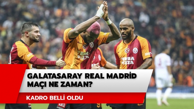 Galatasaray Real Madrid ma ifreli mi? Galatasaray Real Madrid ma hangi kanalda?