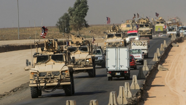Suriye'den ekilen ABD askerleri Irak'taki slere gidiyor       