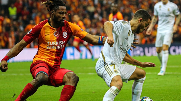 Galatasaray, ampiyonlar Ligi'nde Real Madrid'e malup oldu