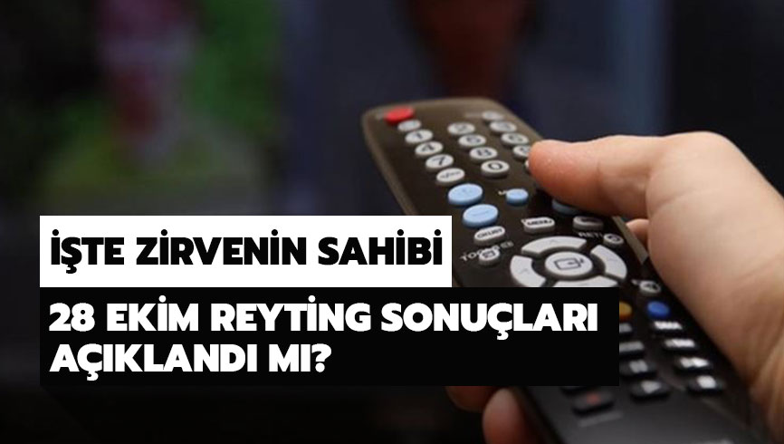 Reyting sonu�lar� 28 Ekim 2019 a��kland�! Yasak Elma, Zalim �stanbul,�ukur reytingleri sizlerle..