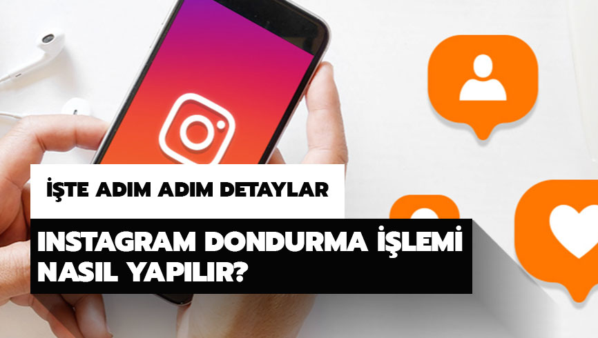 Instagram silme ilemi nasl yaplr? Instagram dondurma nasl yaplr? 