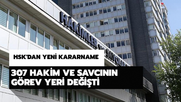 HSK Mazeret Kararnamesi yaynland! Grev yeri deien hakim ve savclar listesi! 
