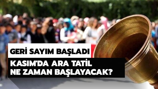 Kasm'da ara tatil ne zaman balayacak? 