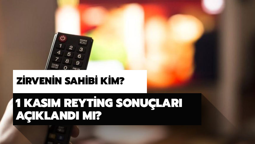 1 Kas�m reyting sonu�lar� belli oldu! Hercai, Arka Sokaklar, Recep �vedik 5 reyting s�ralamas�