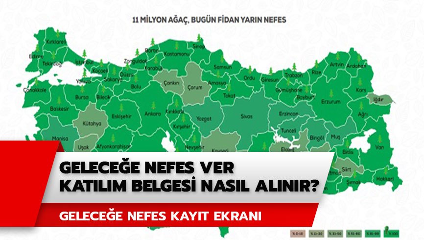 Gelece�e Nefes kay�t nas�l yap�l�r? Gelece�e Nefes kat�l�m belgesi nedir?