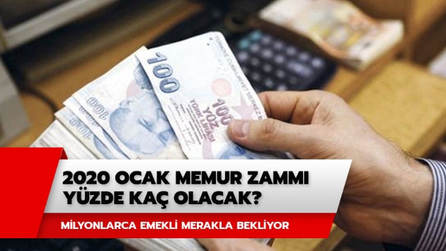 2020 Ocak memur zamm iin heyecanl bekleyi