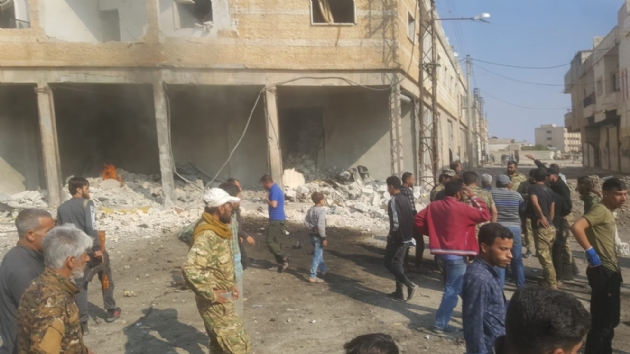 Tel Abyad'da bombal saldr