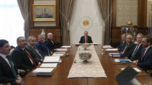 Yksek stiare Kurulu, Cumhurbakan Erdoan bakanlnda topland