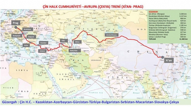 in'den Avrupa'ya giden tren Ankara'ya ulat