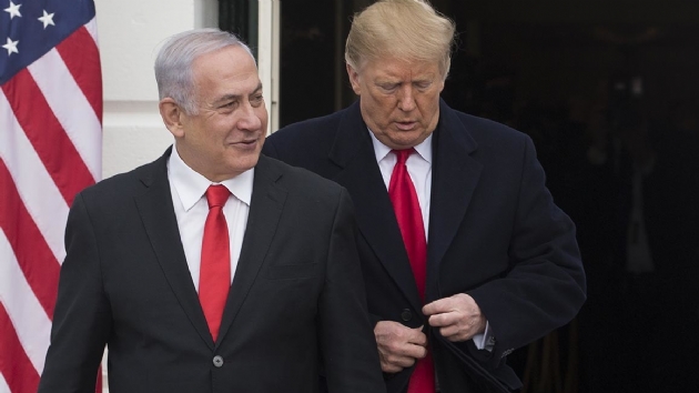 Trump'tan Netanyahu'nun Beyaz Saray kulisine rest