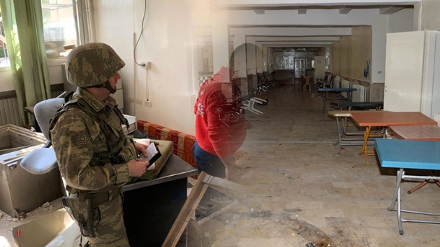 MSB: Terr rgt PKK/YPGnin kullanlamaz hale getirdii Rasulayn Hastanesinin eksikleri giderilecek