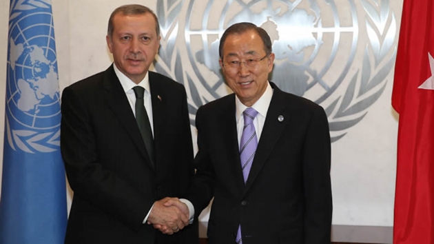 Ban Ki Moon: Suriye konusunda ald inisiyatiften dolay Erdoan'a sayg duyuyorum