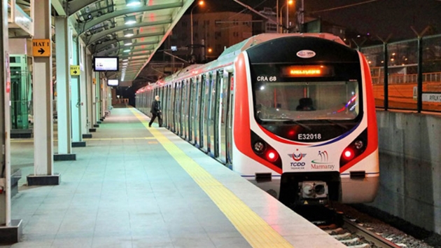 Bakan Turhan: Marmaray'dan gnde ortalama 365 bin yolcu faydalanyor