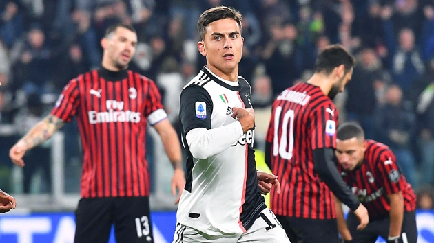 Juventus sahasnda Milan' 1-0 malup etti