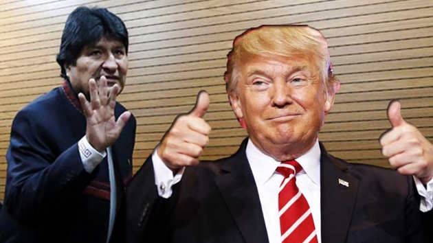 Trump'n Morales'in istifasna ilk yorumu: Gayrimeru rejimlere bir mesaj