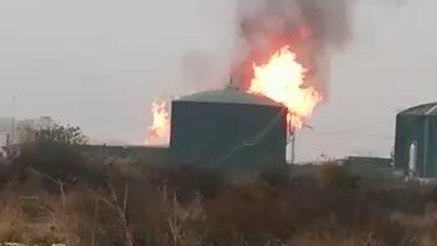 Bursa'daki STA Fabrikas'nda yangn