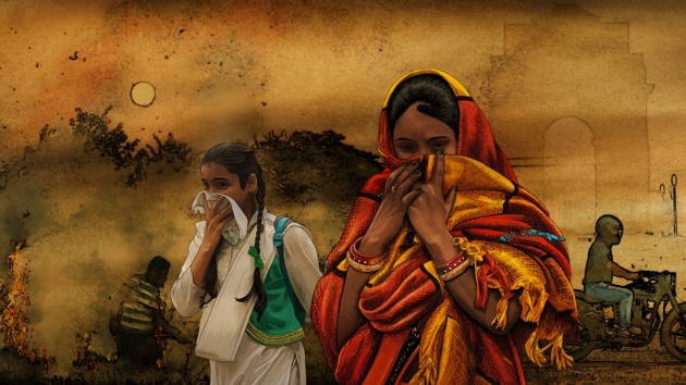 Hindistan'da 15 dakika temiz hava 7 dolar