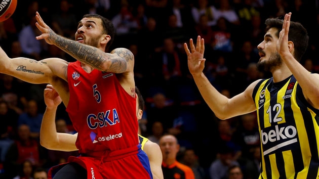 Fenerbahe, CSKA Moskova'ya farkl malup oldu