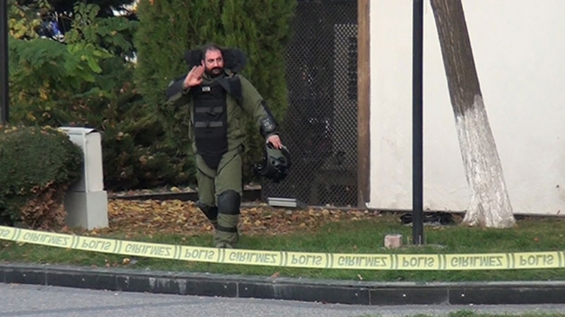 Ktahya'da bulunan pheli anta polisi alarma geirdi