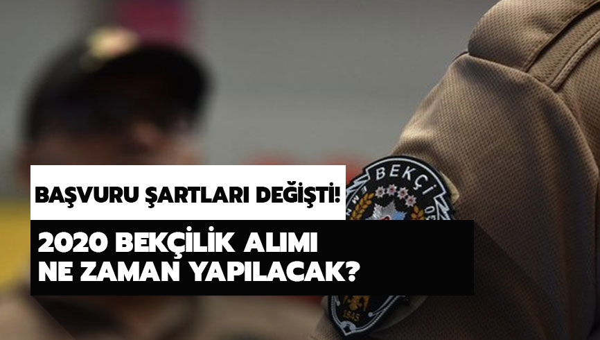 2020 bek�ilik ba�vurular� i�in heyecanl� bekleyi�