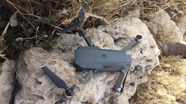 Siirt'te PKK'l terristlere ait drone ele geirildi