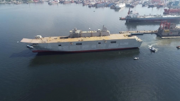 Cumhurbakanl Savunma Sanayii Bakan Demir: TCG Anadolu'yu 2020 sonunda Deniz Kuvvetleri'ne teslim edeceiz