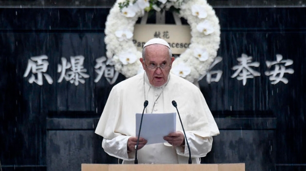 Papa Francis dnyaya nkleer silahszlanma ars yapt