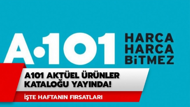 A101 28 Kasm aktel rler katalou burada! 