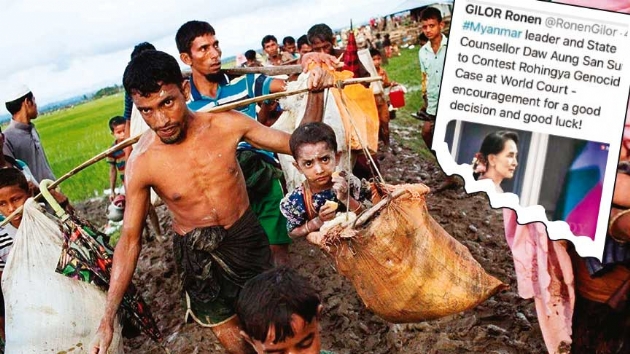 Soykrmc dayanmas!Katliamc Myanmara srail destei