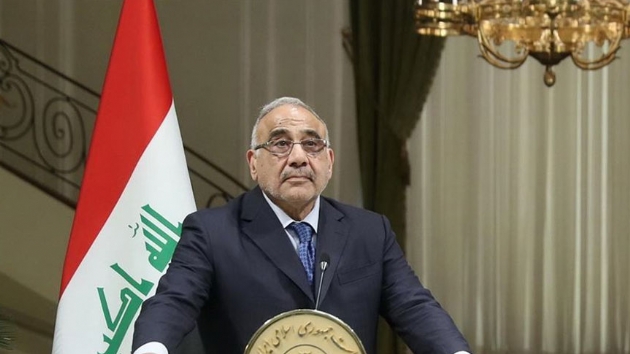 Irak'ta Babakan Abdulmehdi istifasn Meclis'e sundu