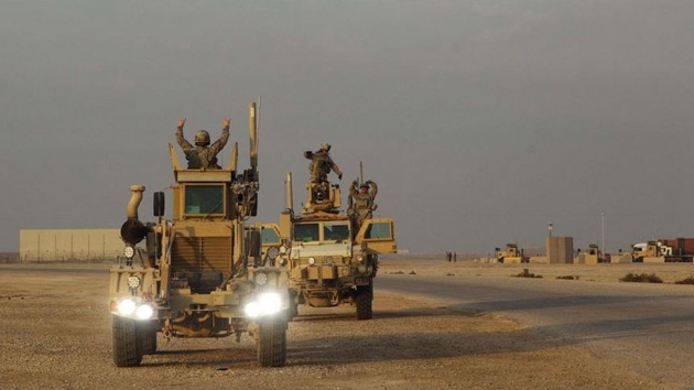 Irak'ta ABD'li askerlerin bulunduu sse 5 roket atld